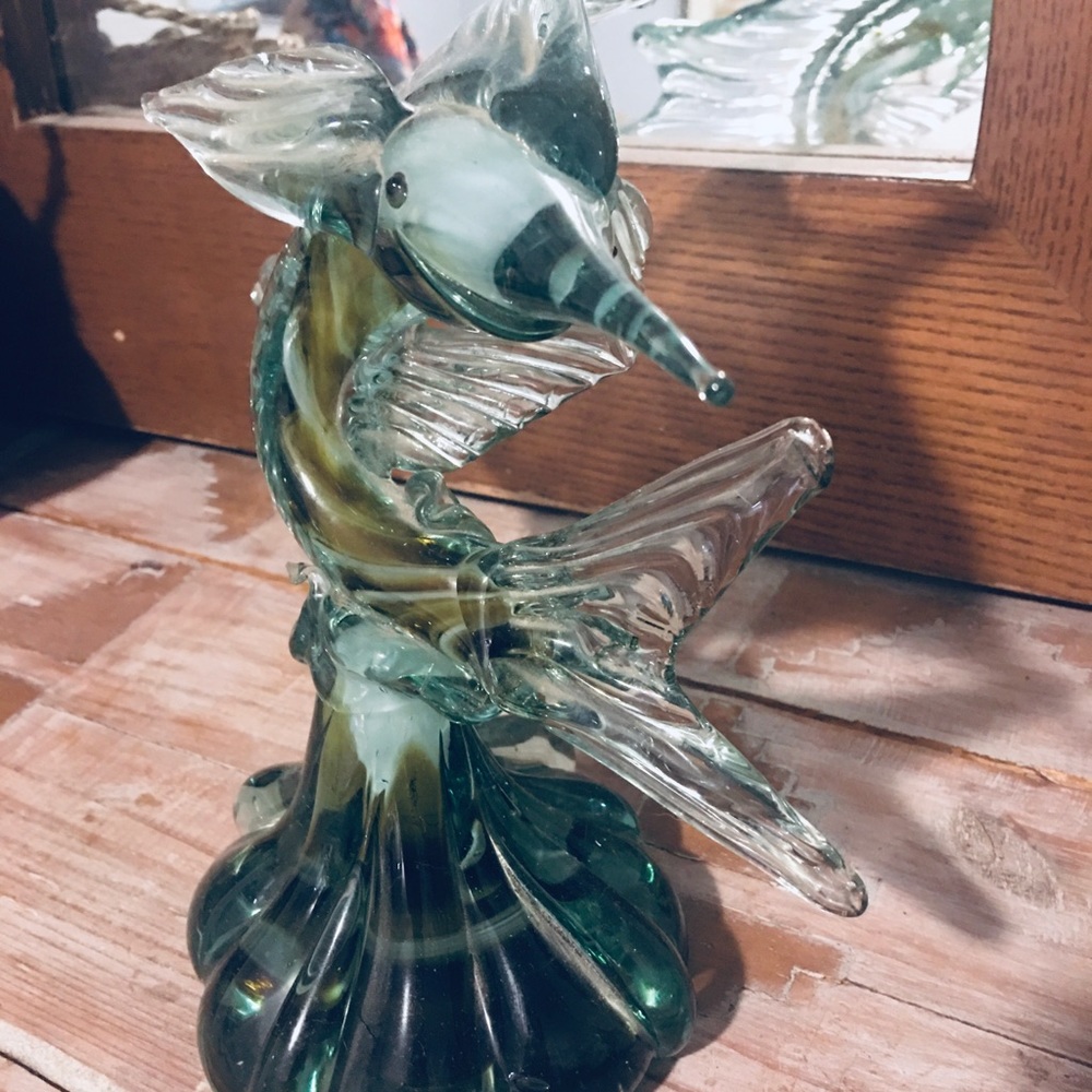 Spectacular Murano Vintage Swordfish Sculpture